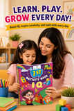 We Happy 1st IQ Activity Book for Kids Age 3+ – Early Learning, Shapes, Counting, Matching, Patterns, Memory & Logic Activities