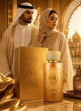Nabeel Gold 24K Eau De Parfum 100 ML Luxurious Long-Lasting Arabian Perfume for Men and Women