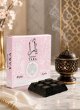 Pack of 3 Yara Bukhoor 40g by Ard Al Zaafaran Premium Arabian Bakhoor Incense Long-Lasting Luxury Home Fragrance and Oud Aroma