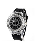 Geneva Super LED Colour Changing Quartz Wrist Watch