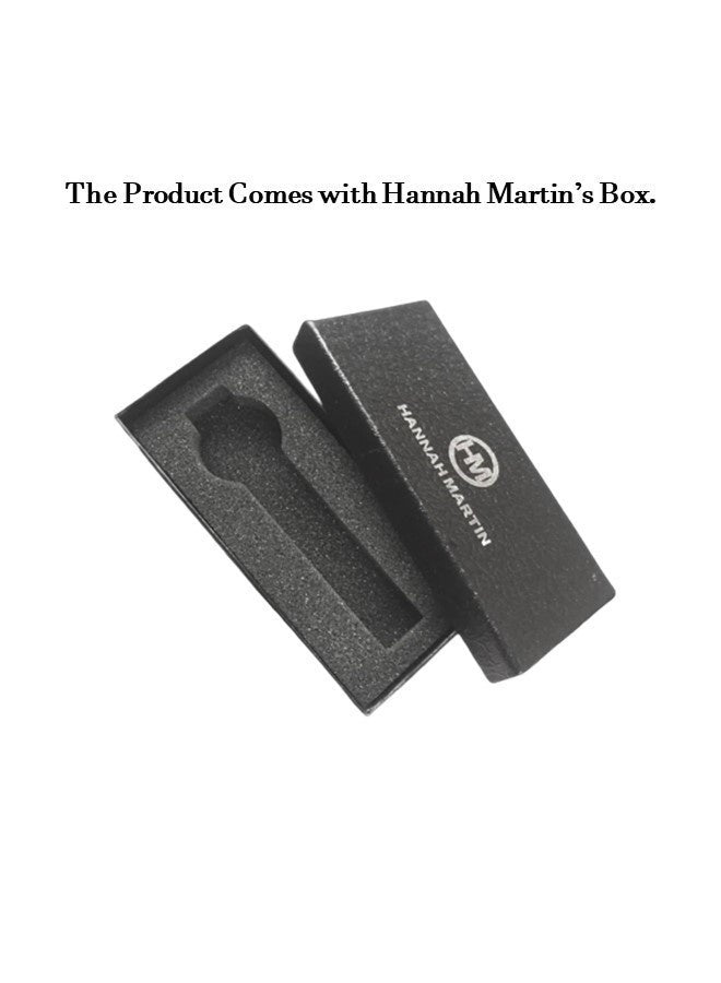 Hannah Martin Women's Leather Strap Watch Black Dial Brown Strap - photo 15