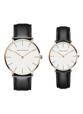 Hannah Martin classic leather strap couple watch set - photo 1