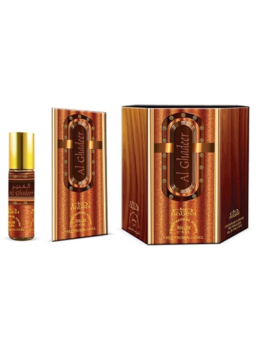 Nabeel Al Ghadeer Alcohol-Free Roll-On Perfume Oil 6ml - 6 Pack - photo 2