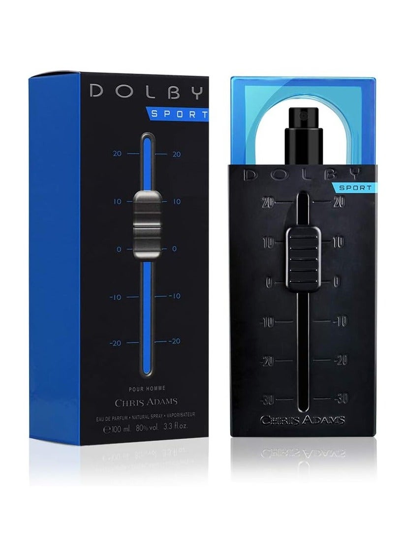 Chris Adams Dolby Sport Eau de Parfum for Men 100ml