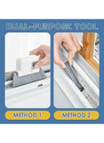 We Happy Window Groove Cleaning Brush Effortless Cleaning for Window Frames, Door Tracks and Tight Spaces