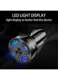 We Happy 4 Ports USB Car Charger For Fast Charging Travel Tool