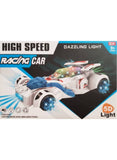 We Happy High Speed Racing Toy Car with Dazzling 5D Light and Music