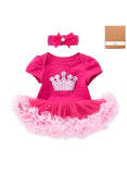 We Happy Baby Girl Princess Tutu Dress - Hot Pink
