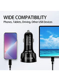We Happy 4 Ports USB Car Charger For Fast Charging Travel Tool