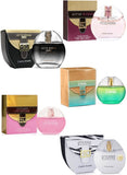 Chris Adams 5-Piece Active Woman, Noire, Blanche, Intense and Cool EDP Set