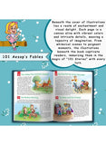 We Happy 101 Aesop's Fables Illustrated Story Book for Kids – Classic Moral Tales, Timeless Wisdom & Early Reading