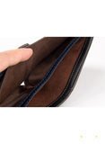 Fuerdanni Men Leather Wallet Durable Bifold Design with Multiple Card Slots