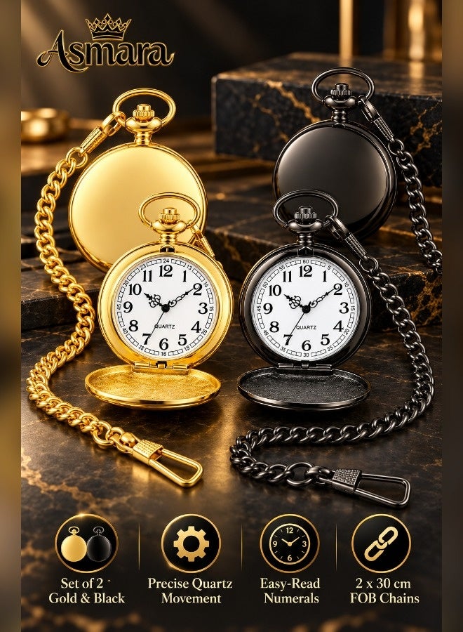 Asmara pocket watch set perfect gift