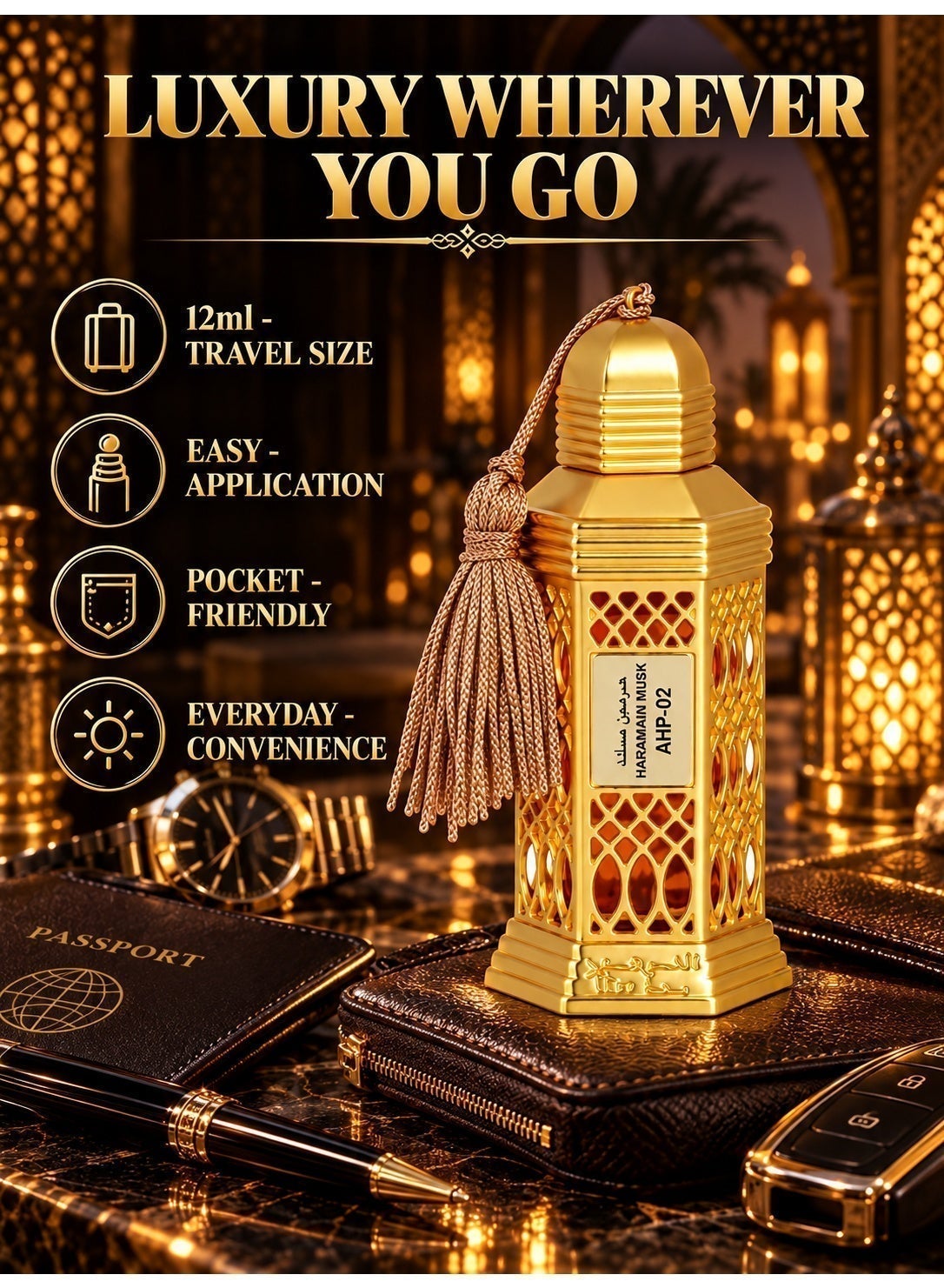 Haramain Musk travel size 12ml