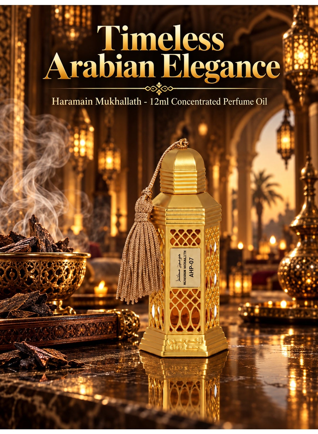 Haramain Mukhallath timeless Arabian elegance