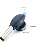 We Happy Pack of 2 Flame Torch, Multi Purpose Adjustable Flame Blow FireStarter For Cooking, Welding, BBQ & Baking, Auto Ignition Gas Lighter