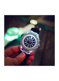 Geneva Super LED Colour Changing Quartz Wrist Watch