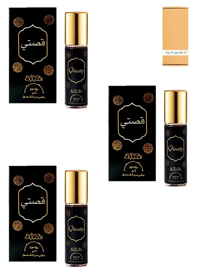 Nabeel Qisaty 6 ML Roll On Oil Perfume Set