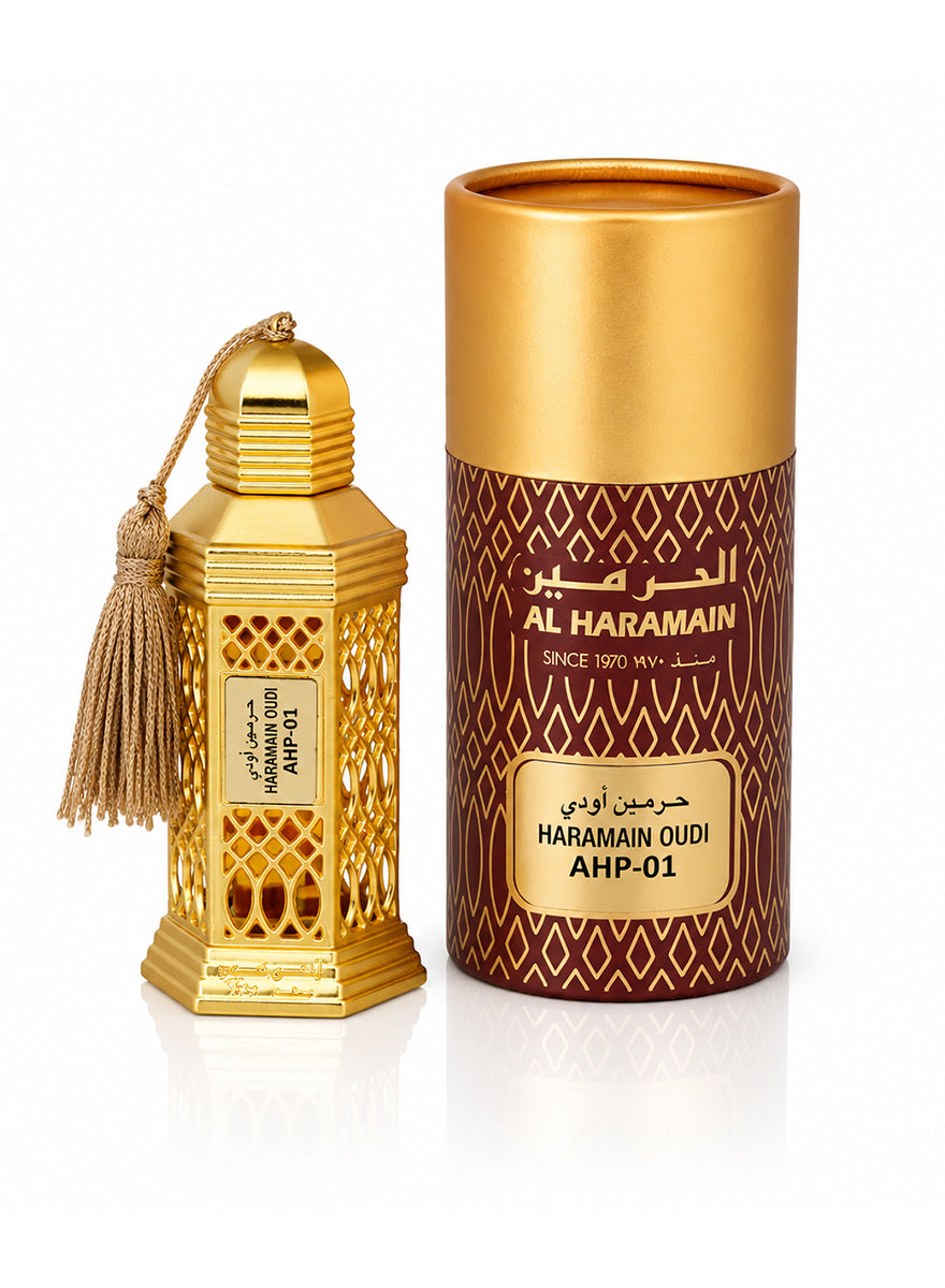 Haramain Oudi 12ml Concentrated Perfume Oil Luxurious Arabian Attar of Timeless Elegance and Lasting Oud Perfection