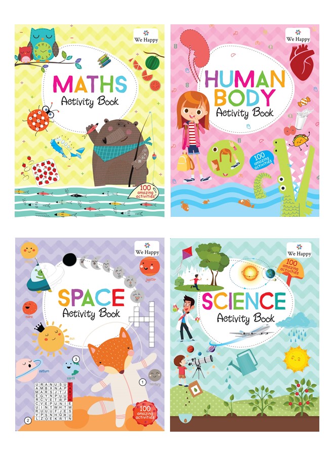 4 Pack Activity Book