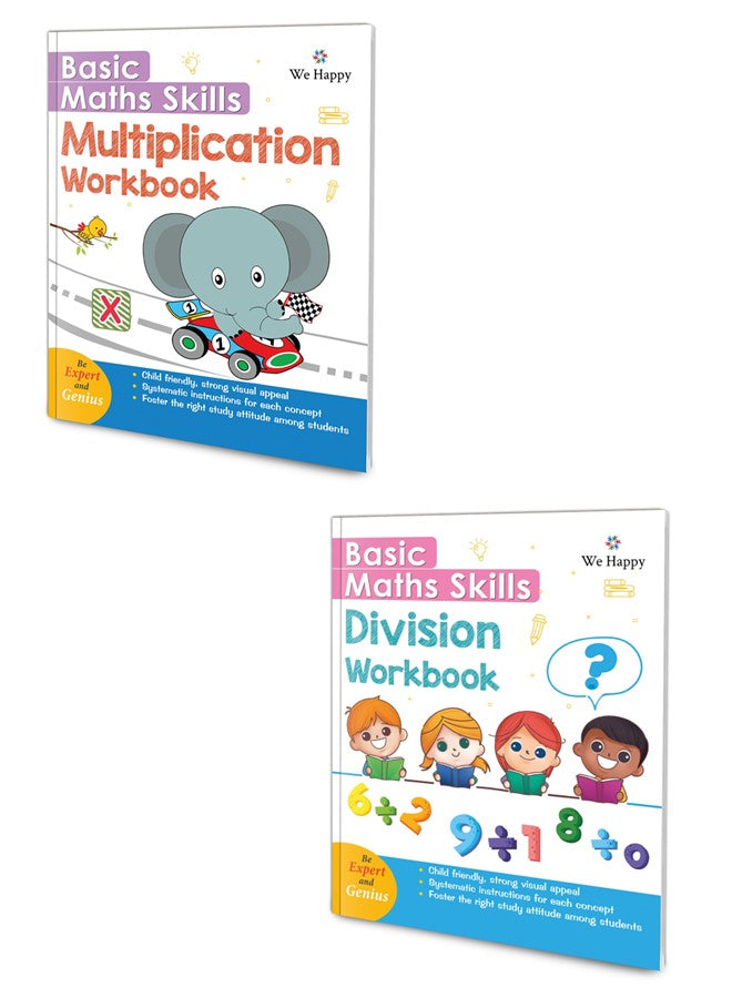 Multiplication Workbook+Division Workbook