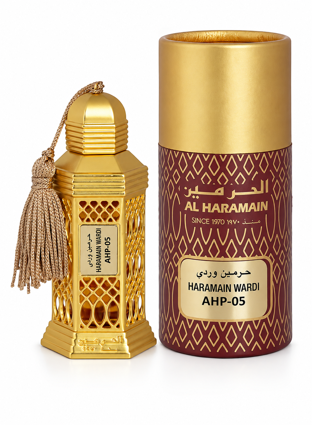 Haramain Wardi 12ml Concentrated Perfume Oil Luxurious Floral Elegance with Long-Lasting Arabian Essence