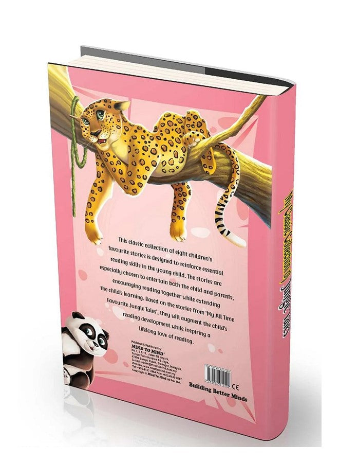 Back cover of Jungle Tales kids book with moral lessons