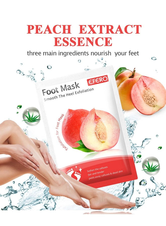 Efero Foot Peeling and Exfoliating Mask, Dead Skin Removing Sock for Feet