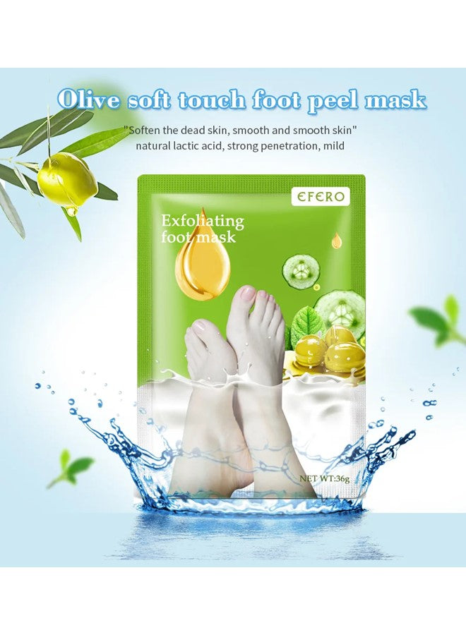 Efero Foot Peeling and Exfoliating Mask, Dead Skin Removing Sock for Feet