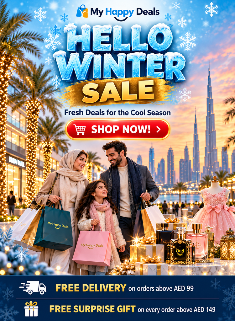 Hello Winter Sale - My Happy Deals mobile banner