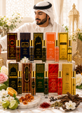 Nabeel 10-Piece Roll-On Attar Collection 6 ML – Handpicked Variety of Oud, Musk, Floral & Oriental Perfume Oils