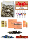 Ramadan Eid Gift Set - Prayer Mat Digital Tasbih Nabeel Roll On, Oudh and Mini Bakhoor Elegant and Budget Friendly Islamic Gift Box for Muslim Family, Friends and Loved Ones