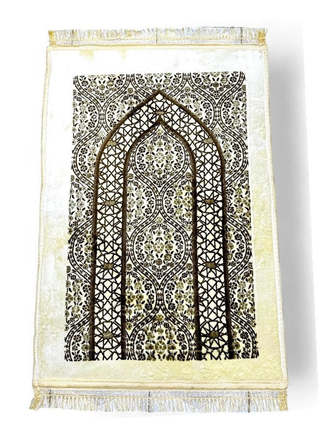 Ramadan Eid Gift Set - Prayer Mat Digital Tasbih Nabeel Roll On and Mini Bakhoor Elegant and Budget Friendly Islamic Gift Box for Muslim Family, Friends and Loved Ones