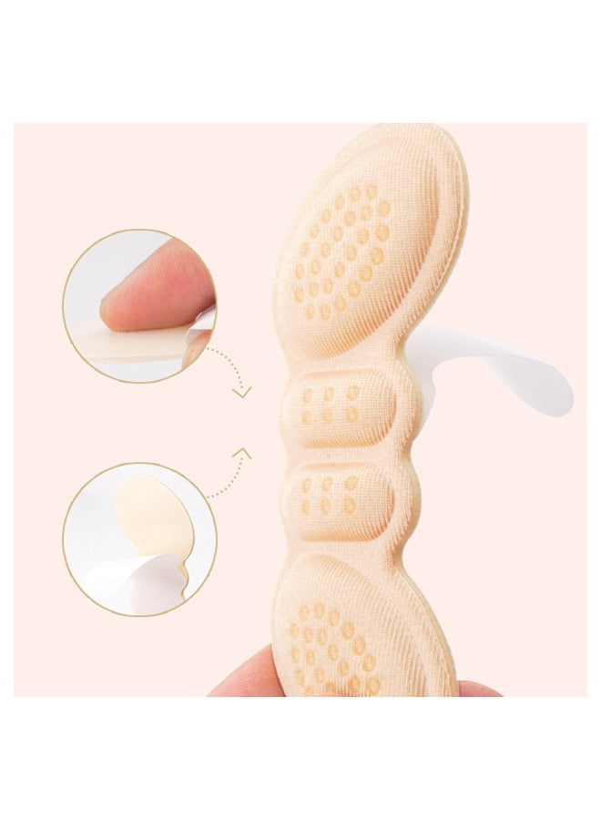 Women Insoles for Shoes High Heels Size Adjust Adhesive Heel Liner Protector Grips Pain Relief Butterfly Shape Foot Care Inserts