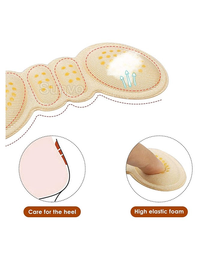Women Insoles for Shoes High Heels Size Adjust Adhesive Heel Liner Protector Grips Pain Relief Butterfly Shape Foot Care Inserts
