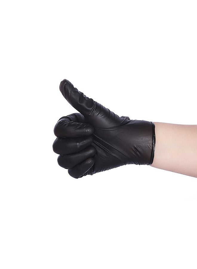 Gesalife Disposable Black Gloves Vinyl Powder Free