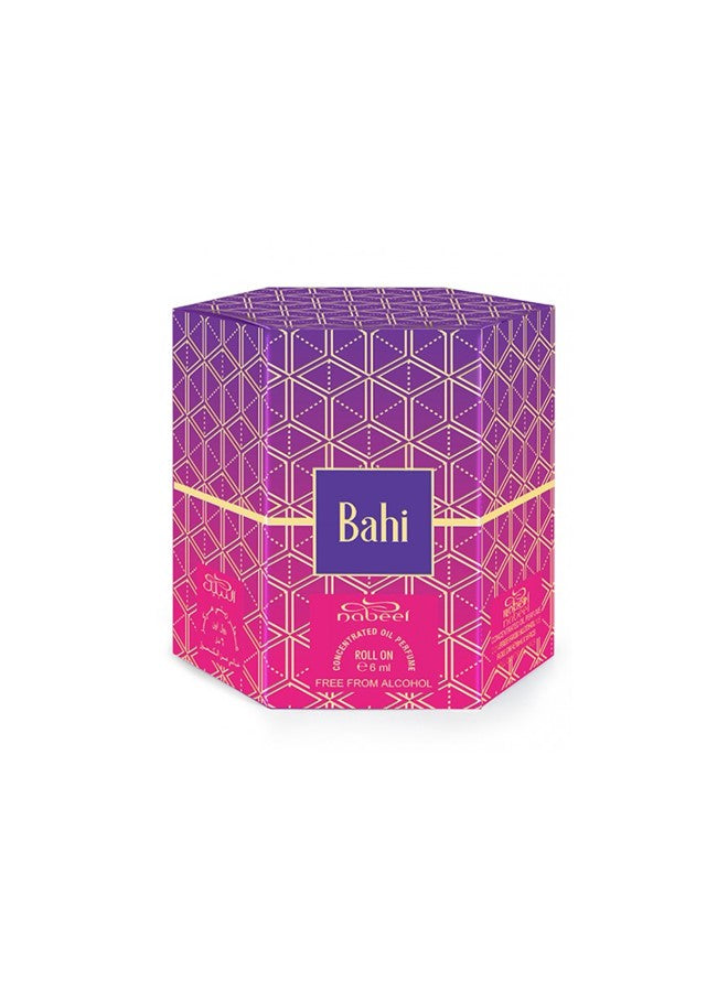 Pack of 6 Nabeel Bahi 6ml Roll On Concentrated Oil Perfume