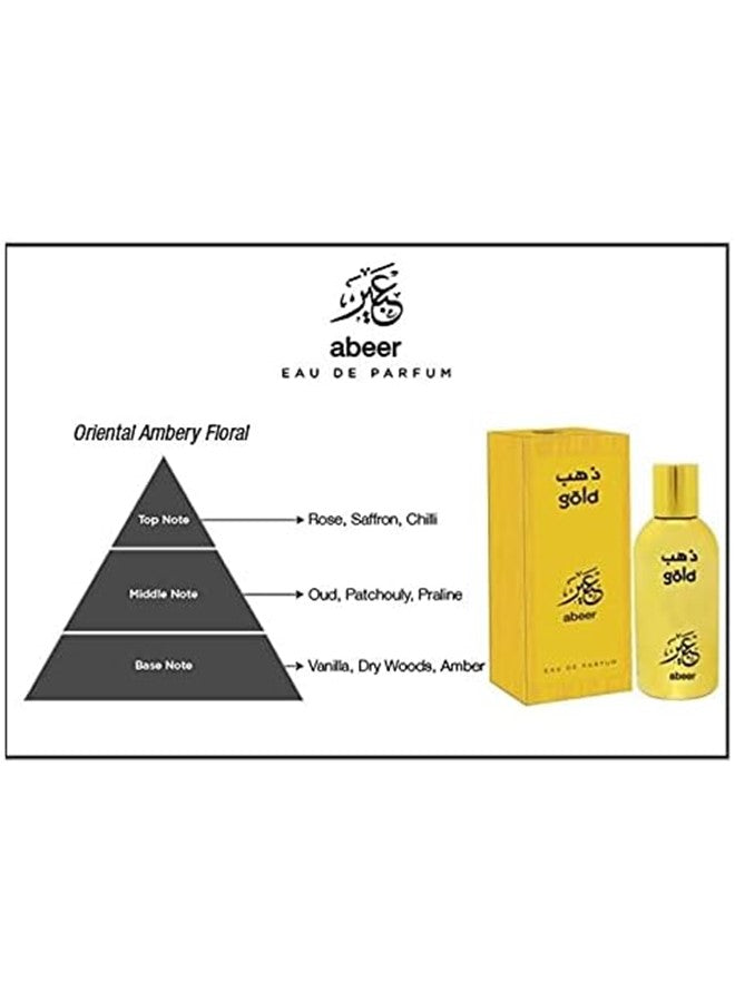 Abeer Gold Unisex Perfume 100 ML