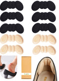 Women Insoles for Shoes High Heels Size Adjust Adhesive Heel Liner Protector Grips Pain Relief Butterfly Shape Foot Care Inserts