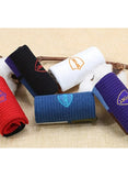 Men’s Colorful Athletic Socks for Running Training and Everyday Comfort Moisture Wicking Cotton Blend Breathable and Durable Socks Assorted Colors