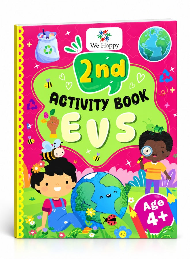 We Happy 2nd Activity Book EVS for Kids Age 4+ cover