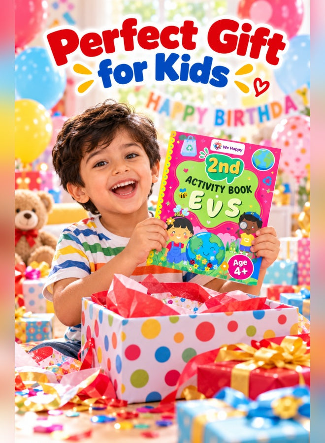 We Happy 2nd EVS Activity Book - perfect gift for kids
