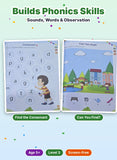 We Happy 3rd Activity Book English for Kids Age 5+ – Phonics, Letter Hunt, Spelling, Beginning Sounds & Word Puzzles