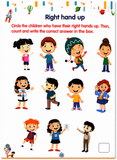 We Happy 1st IQ Activity Book for Kids Age 3+ – Early Learning, Shapes, Counting, Matching, Patterns, Memory & Logic Activities