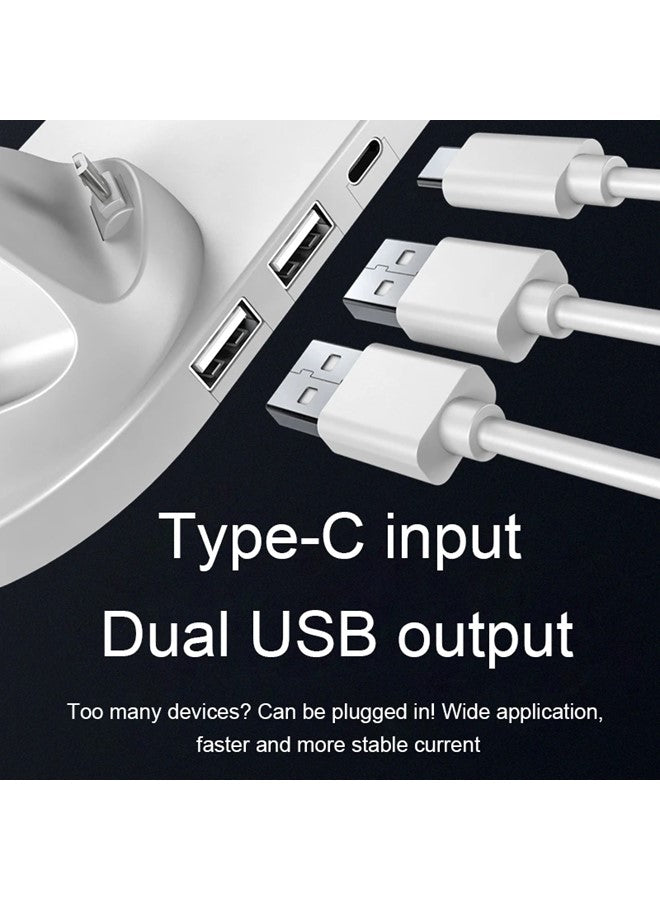 6 in 1 Wireless Charging Stand, Multi-Function Portable Fast Charger Station Pad for Smartphone, Apple Watch and AirPods