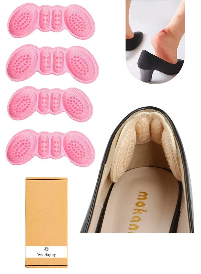 Women Insoles for Shoes High Heels Size Adjust Adhesive Heel Liner Protector Grips Pain Relief Butterfly Shape Foot Care Inserts