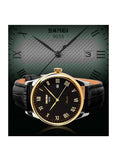 SKMEI Business Smart Casual Quartz Leatherband Wrist Watch 9058
