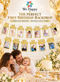 Golden newborn to 12 months baby photo banner - photo 3