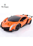 We Happy 1:14 Remote Control Car Toy Super RC Racing Sports Car for Kids, Comes in Assorted Patterns