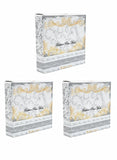 Pack of 3 Ard Al Zaafaran Pure Musk Bakhoor 40g Premium Long-Lasting Arabic Incense for Home, Office and Prayer